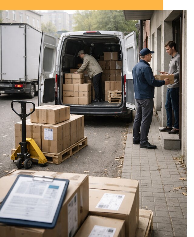 Доставка грузов от двери до двери с таможней от 45513 руб.