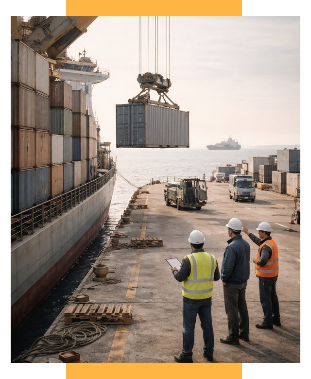 Морские перевозки грузов по миру от 45513 р. | СетСервис-Клг