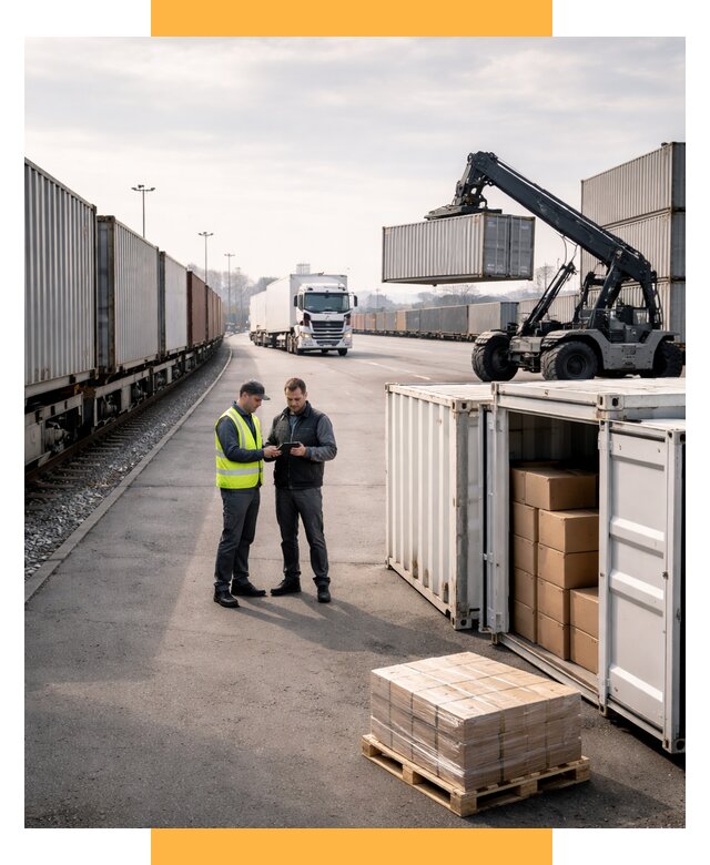 Международные мультимодальные перевозки от 45513 р. | СетСервис-Клг