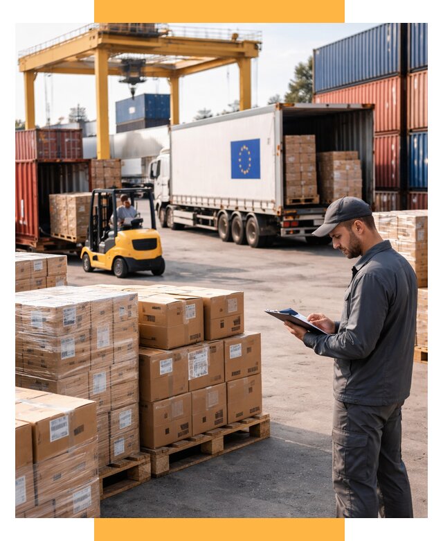 Доставка грузов из Европы от 12137 р., логистика СетСервис-Клг