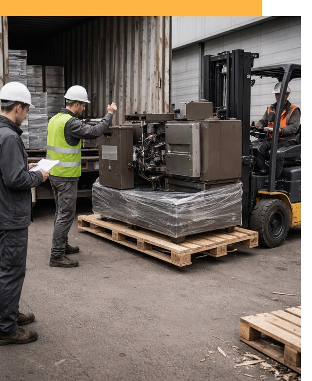 Доставка промышленного оборудования из Европы от 45513