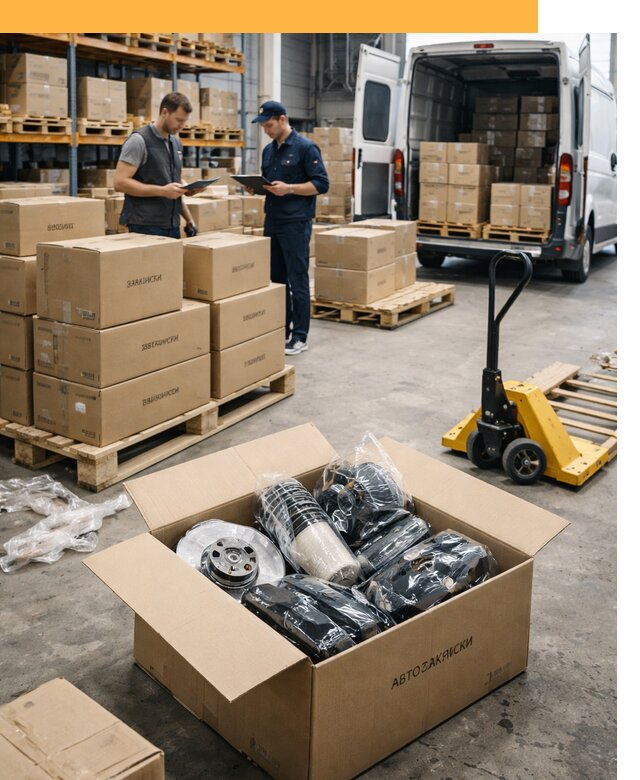 Доставка автозапчастей из Европы от 12643 руб быстро и надёжно