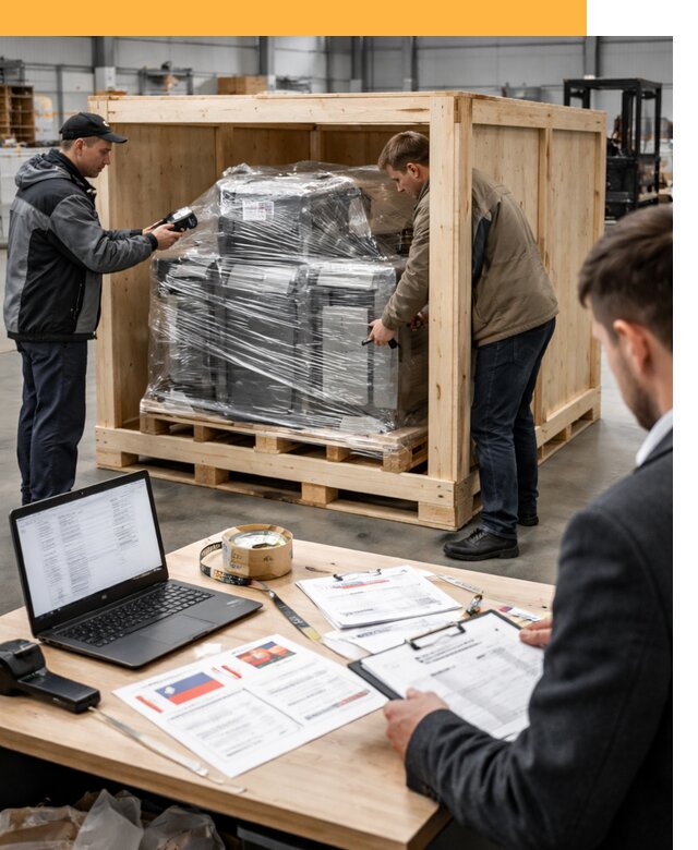 Доставка промышленного оборудования из США от 65741 руб