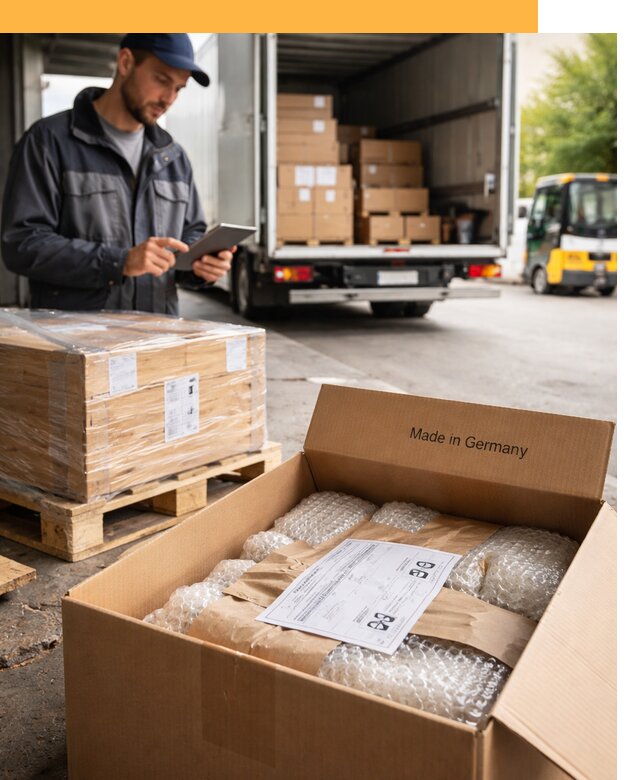 Доставка грузов из Германии от 45513 руб с таможенным оформлением