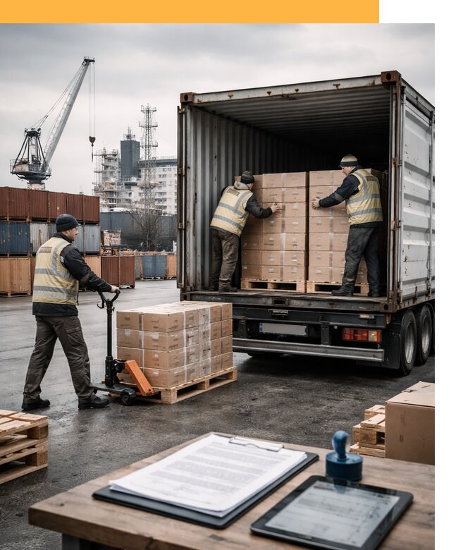 Доставка грузов из Латвии от 25285 руб, морская, авто, авиа