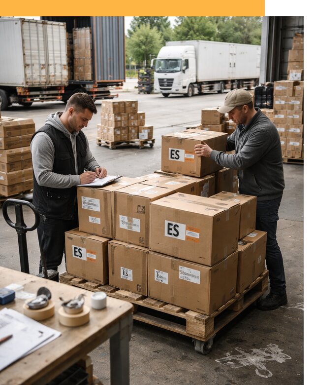 Доставка грузов в Испанию автотранспортом от 35399 руб