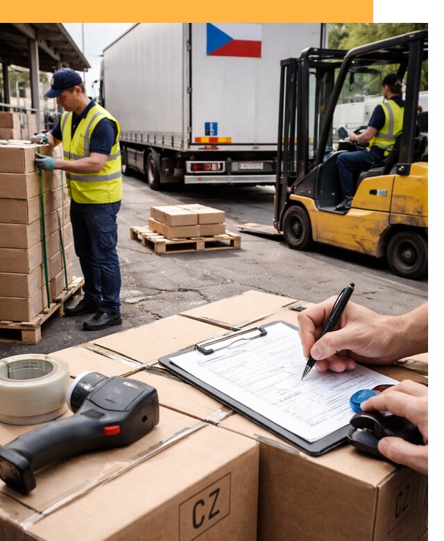 Доставка грузов в Чехию от 35399 руб, международные перевозки