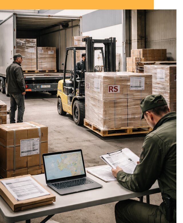 Доставка грузов в Сербию от 45513 руб, международные перевозки