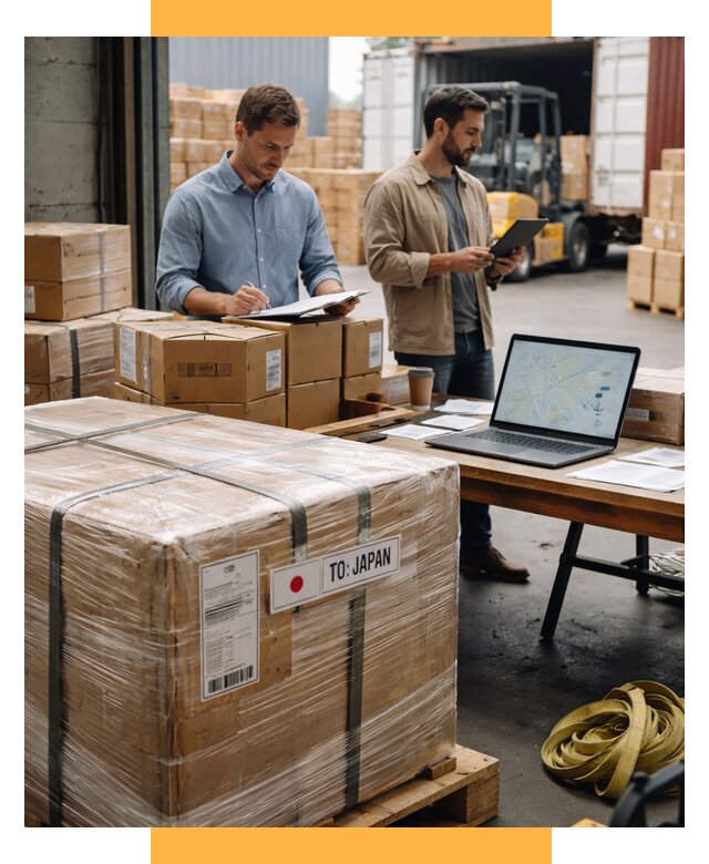 Доставка грузов в Японию от 25285 р., логистика СетСервис-Клг