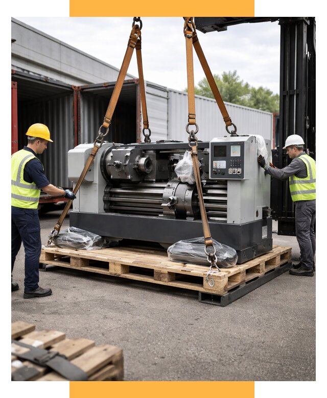 Перевозка станков и таможня от 60684 р. | СетСервис-Клг логистика