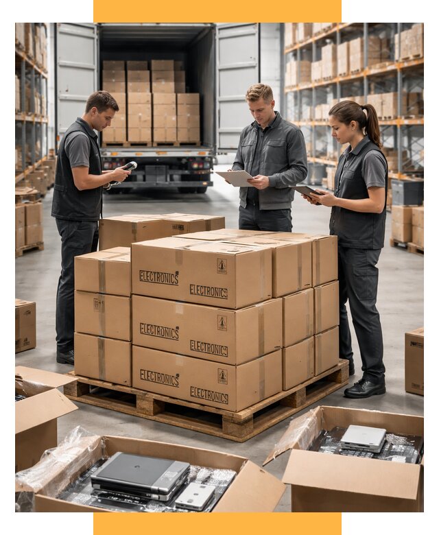 Перевозка электроники и таможня под ключ от 12643 р. | СетСервис-Клг