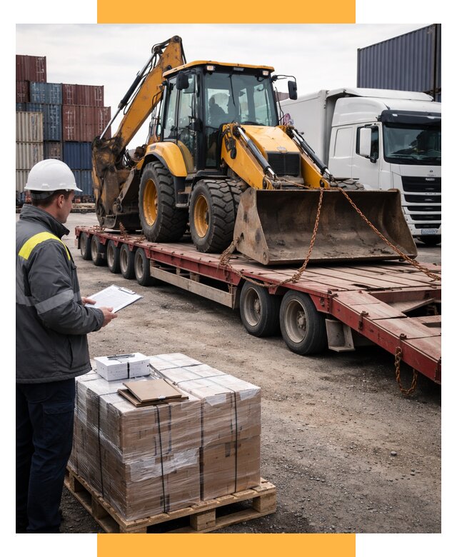 Международная перевозка спецтехники от 45513 р., СетСервис-Клг