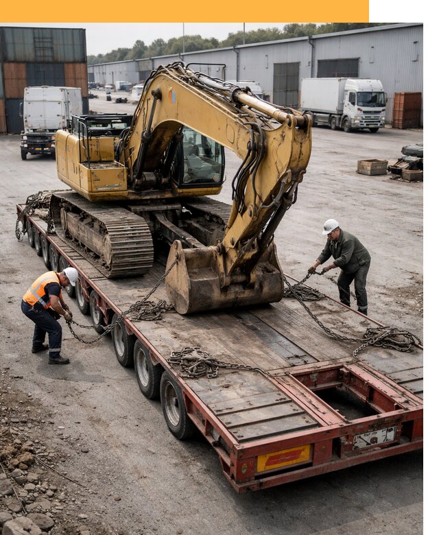 Перевозка спецтехники по России и миру от 45513 руб