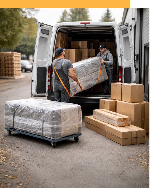 Перевозка мебели по России и за рубеж с таможней от 7586