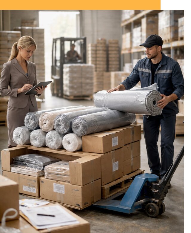 Перевозка текстиля по миру от 15171 руб. с таможней и страхованием