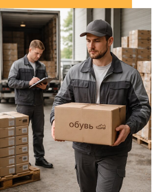 Международная перевозка обуви с таможенным оформлением от 4551