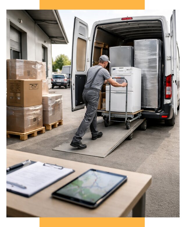 Перевозка бытовой техники от 6574 р. - логистика СетСервис-Клг