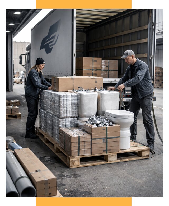 Перевозка сантехники под ключ от 1821 р. | СетСервис-Клг