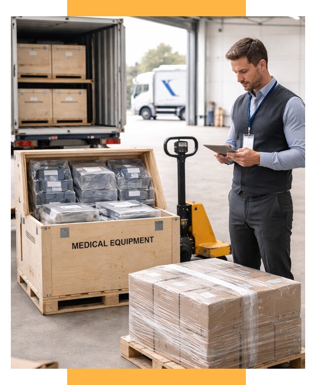 Перевозка медицинского оборудования от 15171 р. в СетСервис-Клг