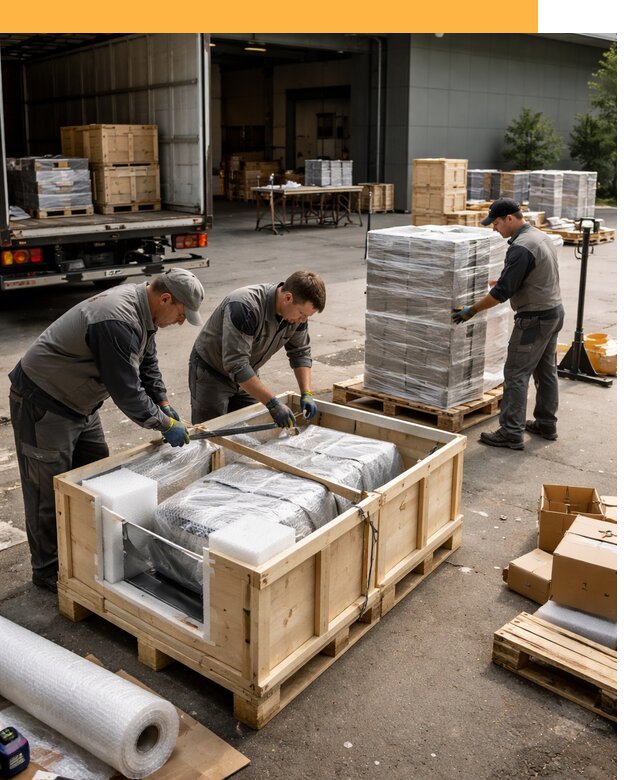 Перевозка выставочных грузов по миру от 25285 руб за м2 с таможней