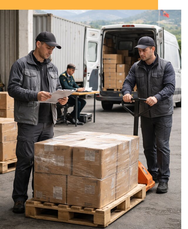 Доставка грузов через Армению, быстрая таможенная очистка от 25285