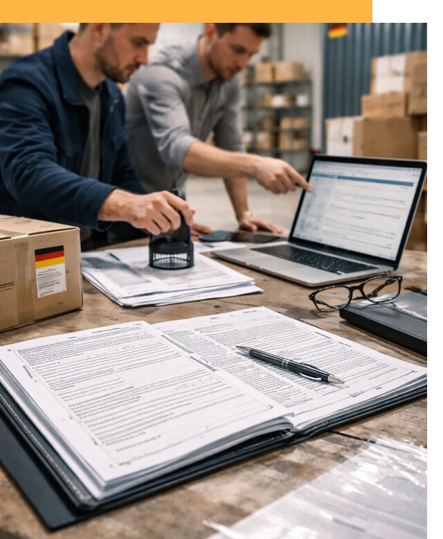 Таможенное оформление грузов из Германии от 9103 руб.