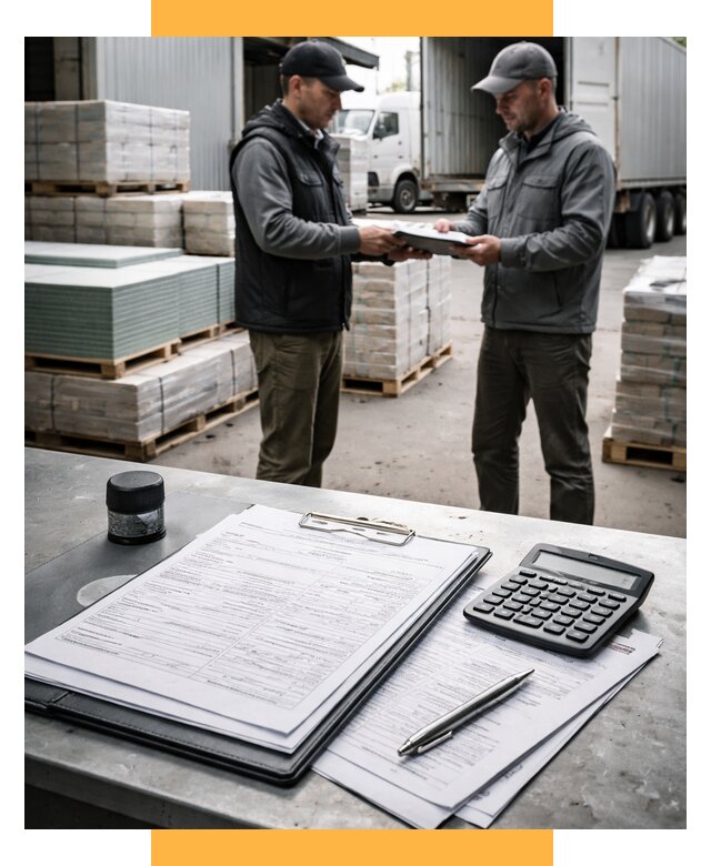 Таможенное оформление стройматериалов от 8597 р. | СетСервис-Клг