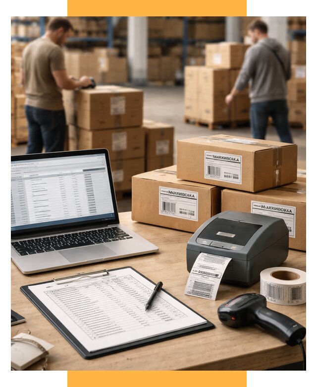 Маркировка импортных товаров от 4551 р. под ключ, СетСервис-Клг