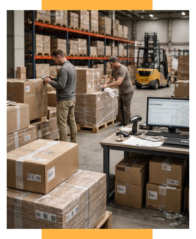 Склад консолидации в Европе от 6574 р., услуги СетСервис-Клг